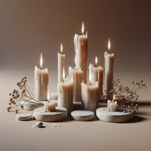 Kerzenreste