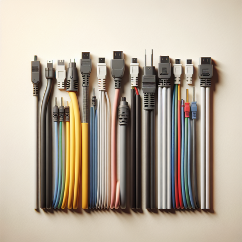 Elektronikkabel und -drähte